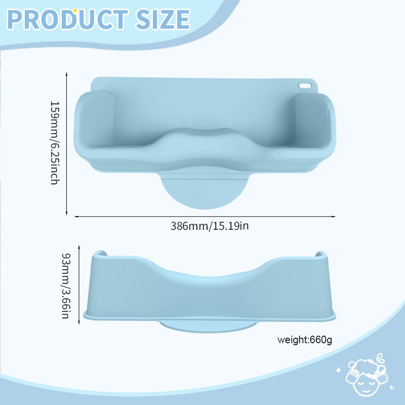 New Arrivals Portable Square Silicone Hair Washing Cup Bathtub Shampoo Cup Rinser Cup