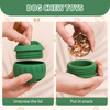 Dog Chew Toy Natural Rubber Toy Interactive Food Treat Ball Dog Pet Interactive Chew Toy Dog Treat Ball