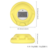 Digital Floating Silicone Newborn Baby Water Thermometer Temperature Measuring Device for Home Bathing