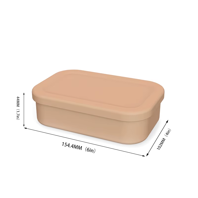 Silicone Soap Box Holder Leakproof Silicone Travel Soap Case Portable Drainage Layer Shatterproof Soap Dish Holder