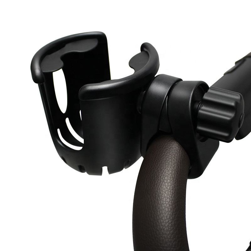 Wellfine 2026 Hot Selling Universal Classic Plastic Stroller Cup Holder for Pram Stroll Bottle Holder