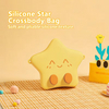 Cartoon Silicone Crossbody Storage Bag Fashionable Cute Wallet Purse Waterproof Portable Travel Single Shoulder Bag