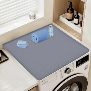 Modern Style Kitchen Anti-Slip Silicone Sink Mat Waterproof with Hole Protective Cabinet Mat Under Sink Mat
