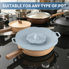 Silicone Lids for Pots, Pans, Cups, Set of Silicone Lids for Food Bowl Covers Food Storage BPA Free Silicone Bowl Covers