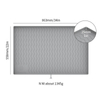 Silicone Cabinet Mat Water Corrugated Silica Gel Drain Pad Anti-fouling Anti-oil Under Sink Mat Large Size Silicone Kitchen Mat