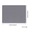 Modern Anti-Splash Cat Litter Mat Large All Seasons Grey Diatomite Toilet Mat