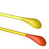 Wellfine Eco-Friendly BPA-Free Soft Folding Silicone Straw with Spoon Reusable Drinkware Accessory CE/EU Certified Gift Home Use