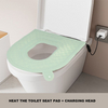 New Arrivals Waterproof Bathroom Non Toxic Silicone Toilet Seat Cushion Household Erasable Silicon Toilet Seat Cover