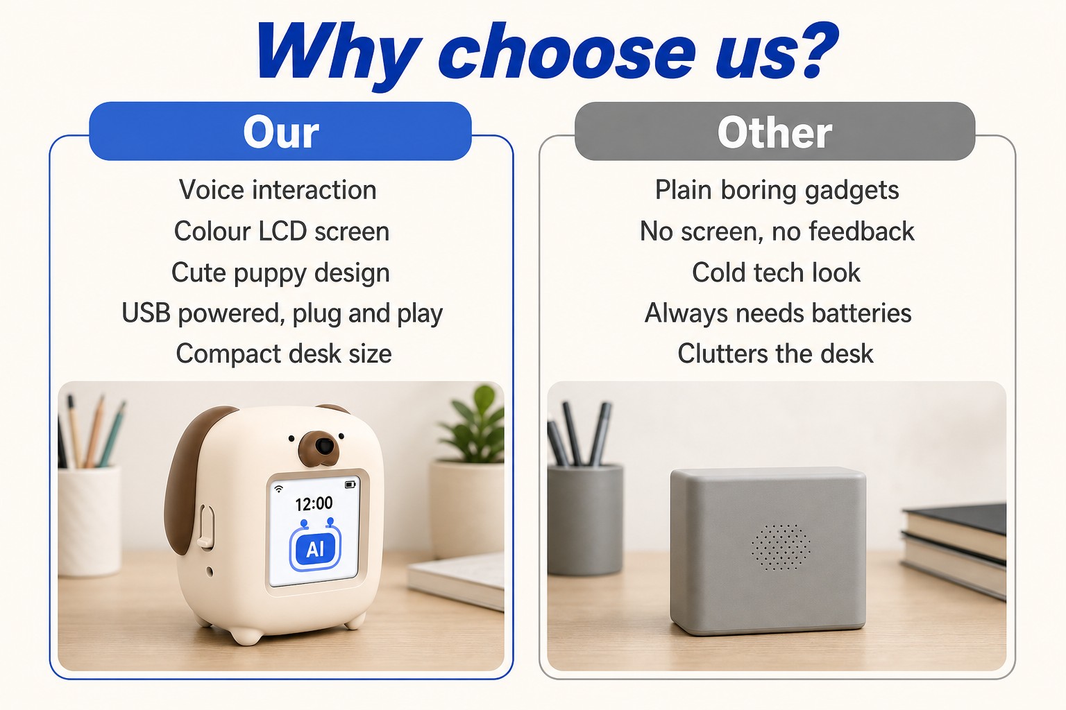 <p><b>Why Choose Our Interactive Companion Toy for Parents</b></p> <link href="https://fonts.googleapis.com/css?family=Inter" rel="stylesheet" type="text/css" />