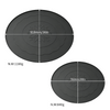 Plush Christmas Tree Skirt - Tree Base Cover Apron Mat