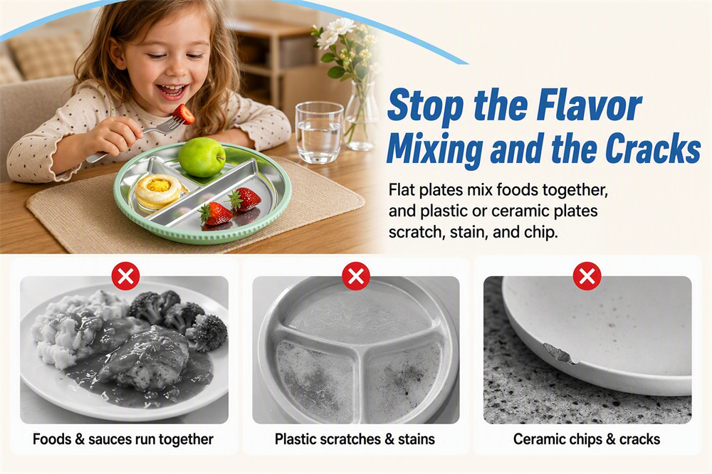 <span style="font-family:inter;"><span style="color:#2f4a52;"><strong>Designed for Sturdier and Less Stressful Mealtimes</strong></span></span> <link href="https://fonts.googleapis.com/css?family=Inter" rel="stylesheet" type="text/css" />