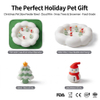 Top Rankings Christmas Pet Dog Lick Mat Slow Feeding Bowl Ready to Ship Slow Feeder Silicone Lick Pad