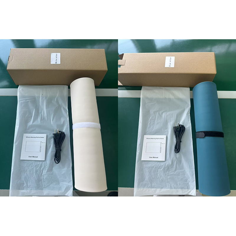 Silicone Electric Warming Mat - Fast Heating Folding Tray