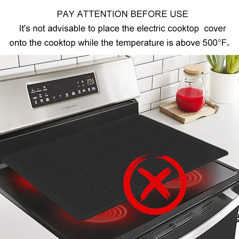 Silicone Stove Top Cover - Heat Resistant Waterproof Large