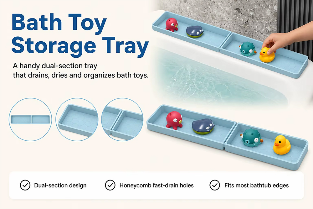 <span style="font-family:inter;"><span style="color:#2f4a52;"><strong>Bath Toy Organizer for Easier, Cleaner Bath Time</strong></span></span> <link href="https://fonts.googleapis.com/css?family=Inter" rel="stylesheet" type="text/css" />