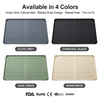 Hot Selling Waterproof Under Sink Mat Cabinet Liner Protector Silicone Drain Mat Kitchen Dish Tray Cutting Service