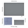 Silicone Under the Sink Waterproof Mat for Kitchen Cabinet Protection with Absorbent Properties Silicone Mat