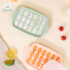 Silicoco 3D Drink Ice Ball Cube Maker Mold Sphere Square Shapes Silicone Ice Cube Trays Pallet Moldes With Lid Freezer Tray