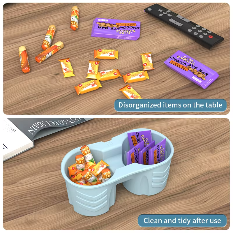 Custom Silicone Pencil Holder for Desk Snack Organizer Multifunction Pen Holder for Kids Pen Stand for Office