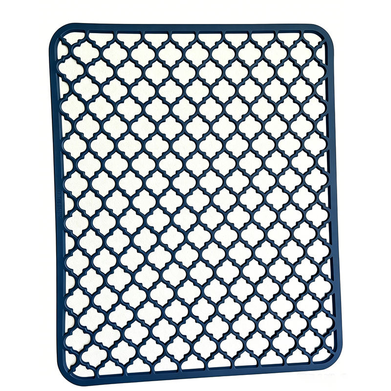 Sink Protector Pad Anti Slip Quick Dish Dry Mat Dish Drain Mat Absorbent Stone Kitchen Silicone Dish Drying Diatomite Earth Mat