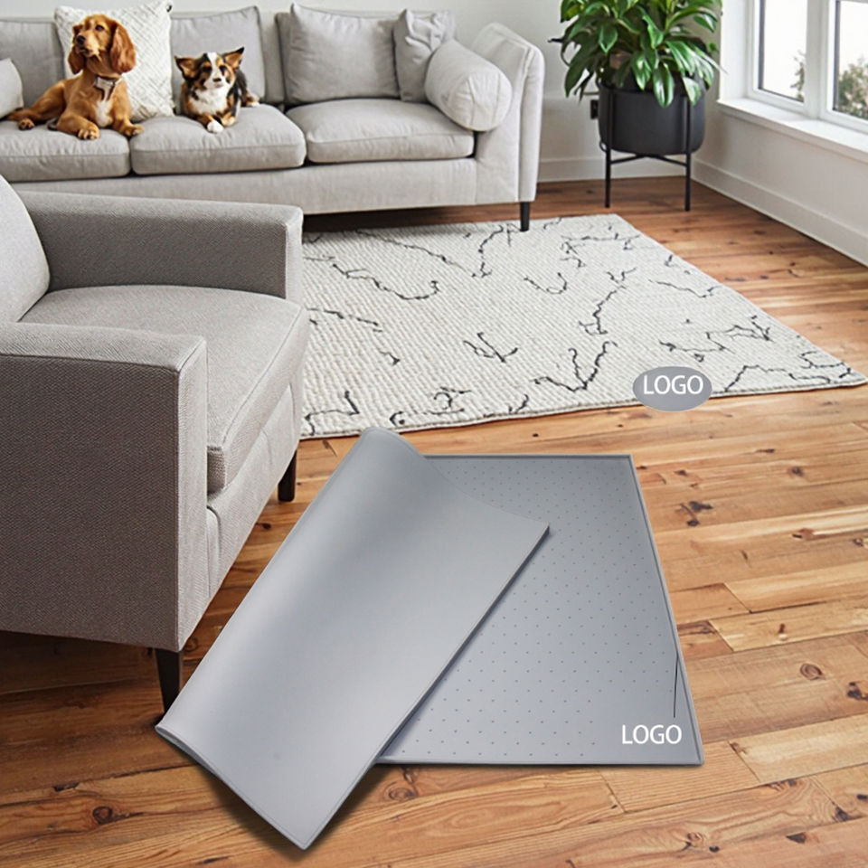 Custom Food Grade Silicone Pet Mats BPA-Free Slow Feeder Lick Suction Dog Cat Lick Pad Portable Pet Feeders