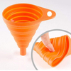 100% Food Grade Silicone Collapsible Large Size Funnel Foldable Kitchen Funnel for Liquid Transfer