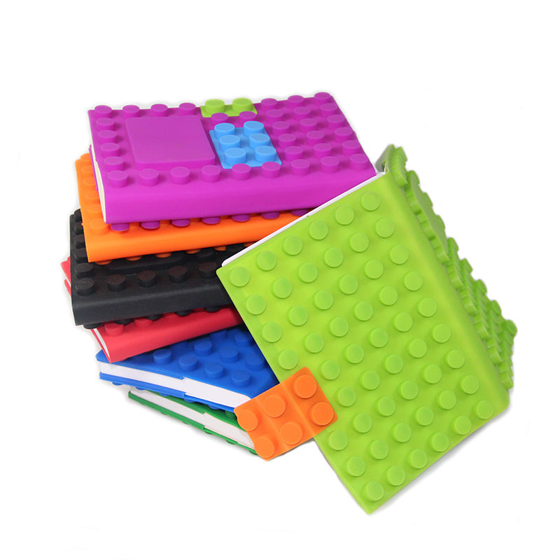 A6 Custom School Cheap Journal and Diary Silicone Note Book Notebook Mat Cuaderno With Soft Silicone Notebook Mat