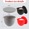Silicone Bowl Liners Waterproof Dishwasher Safe Oven Safe Non-Toxic Silicone Liners for 5 Qt Tilt Head Stand Mixers