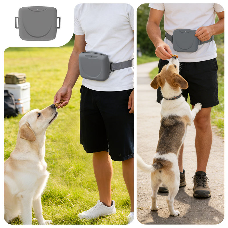 Silicone Dog Food Bag for Training for Snack Waist Bag Pet Training Snack Bag Pet Supplies Wholesale