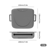Silicone Pet Fanny Pack Dog Cat Feeding Training Snack Outdoor Bag Treats Dog Pouch Walking Bag