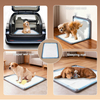 Modern Reusable Silicone Magnetic Dog Pee Pad Holder Wall-Attached Puppy Training Aid with Stylish Design