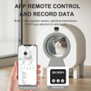 Wellfine Low Noise Wifi Remote App Control Large Electric Automatic Smart Open Top Self-Cleaning Cat Toilet Litter Box