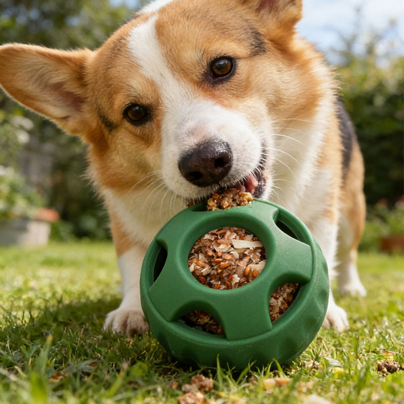 Wellfine-juguete para masticar para perros de silicona, respetuoso con el medio ambiente, bandeja duradera para congelar, bandeja para lamer reutilizable apta para lavavajillas