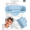New Arrivals Elegant Flow Bath Hair Rinse Cup Eco-friendly Shower Silicone Cup Wash for Bathing Shampoo Cup Rinser